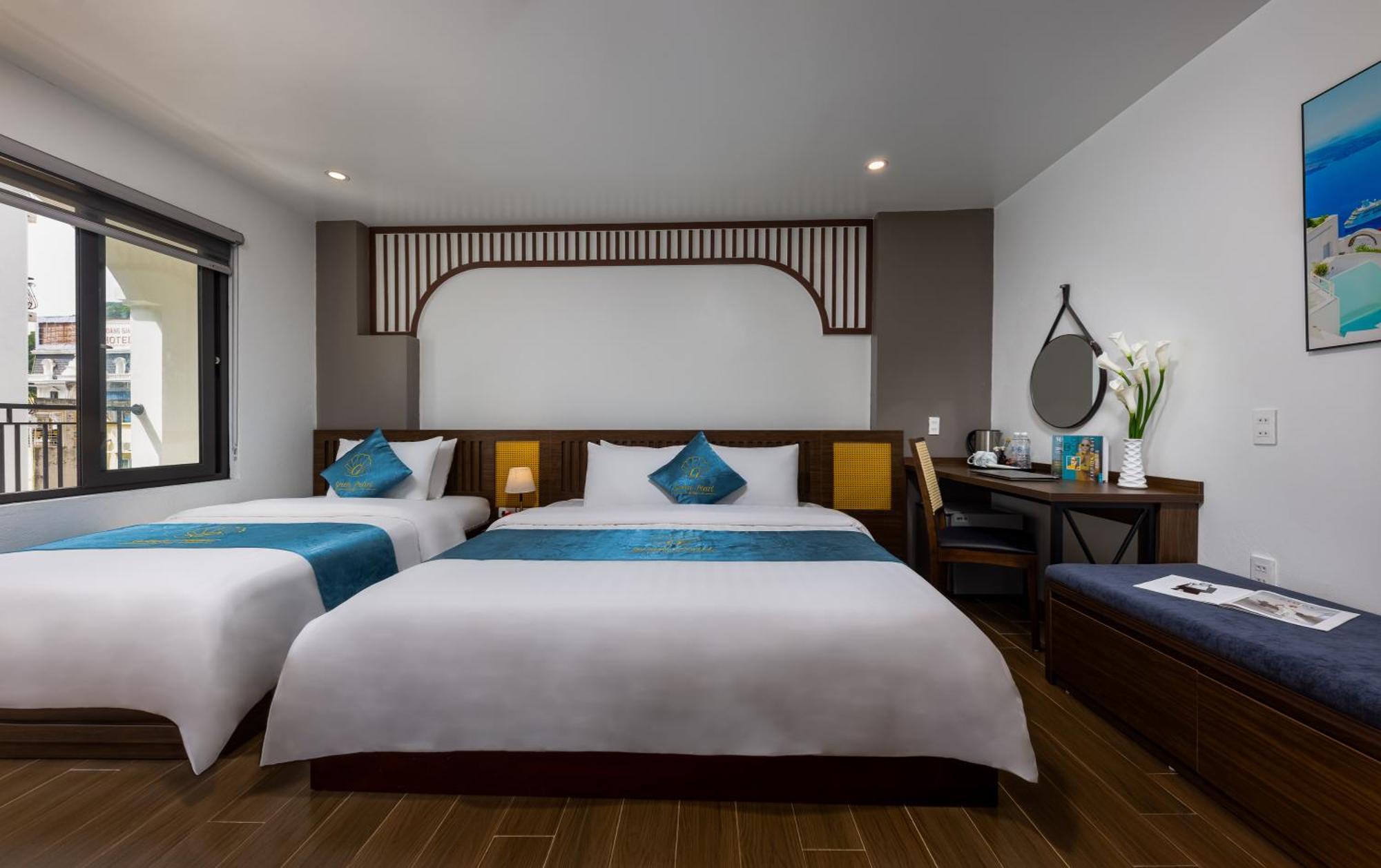 Cat Ba Green Pearl Hotel Dong Khe Sau Exterior photo